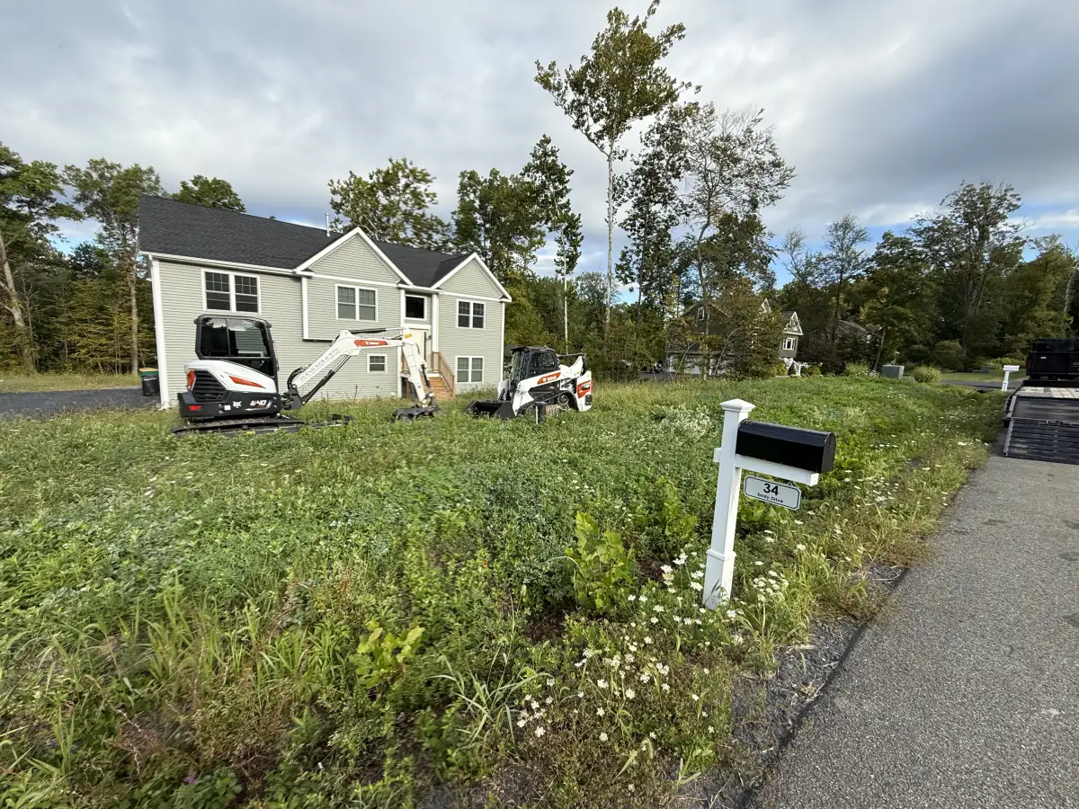Drainage work for a Hudson Valley landscape