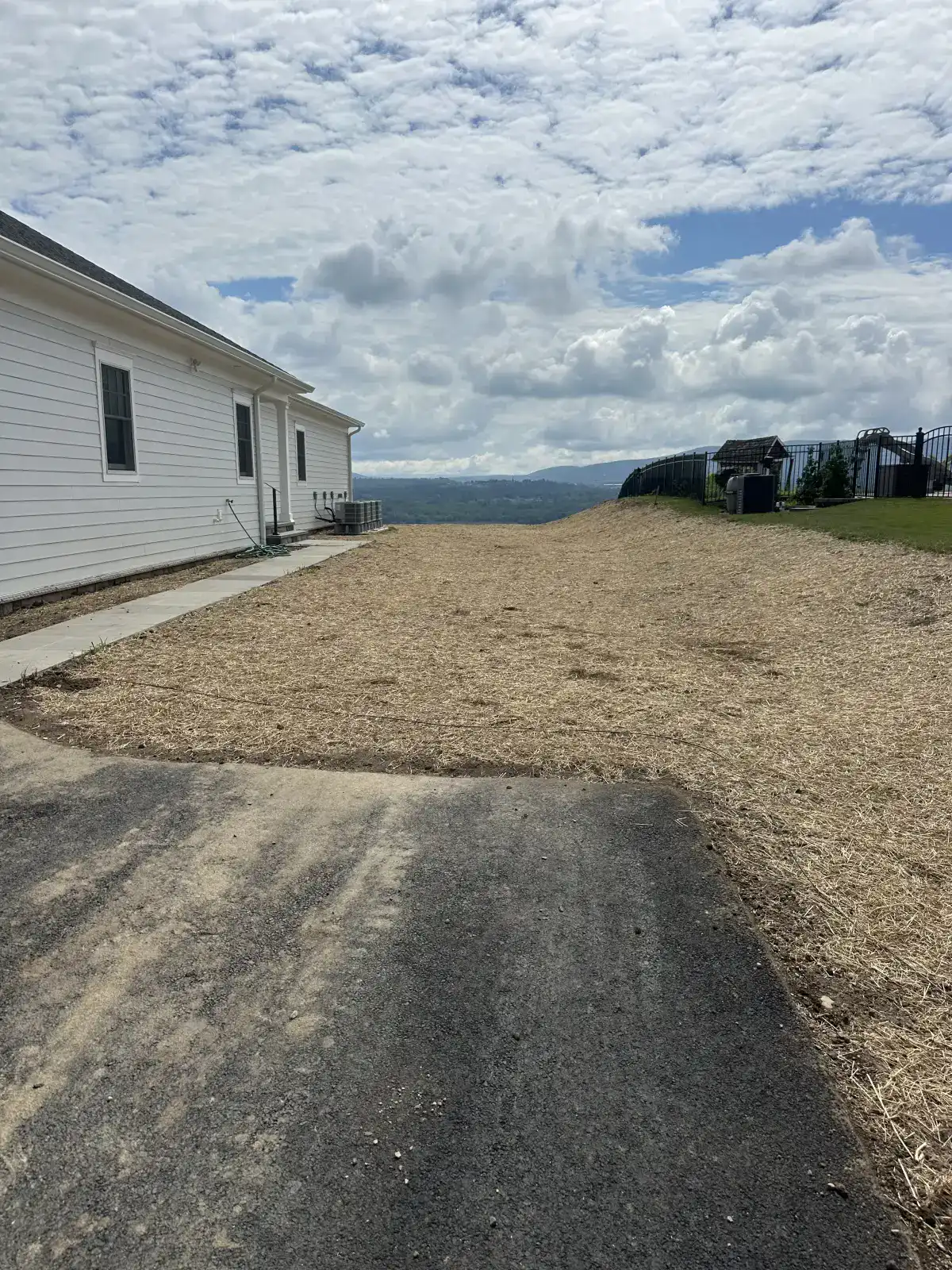 Landscaping and planting project in New Windsor NY area