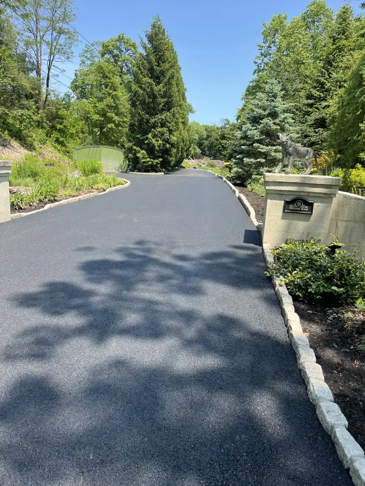 Landscaping project by Bernicker and Son near Clintondale NY